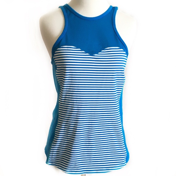 Lucy Tops - Lucy women’s workout athletic tank blue medium